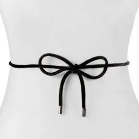 Two 12 Fashion Women's Velvet Rope Belt