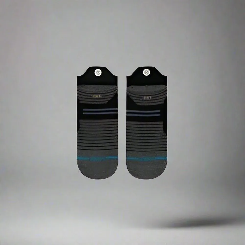 Unisex Run Light Tab ST Sock - Black