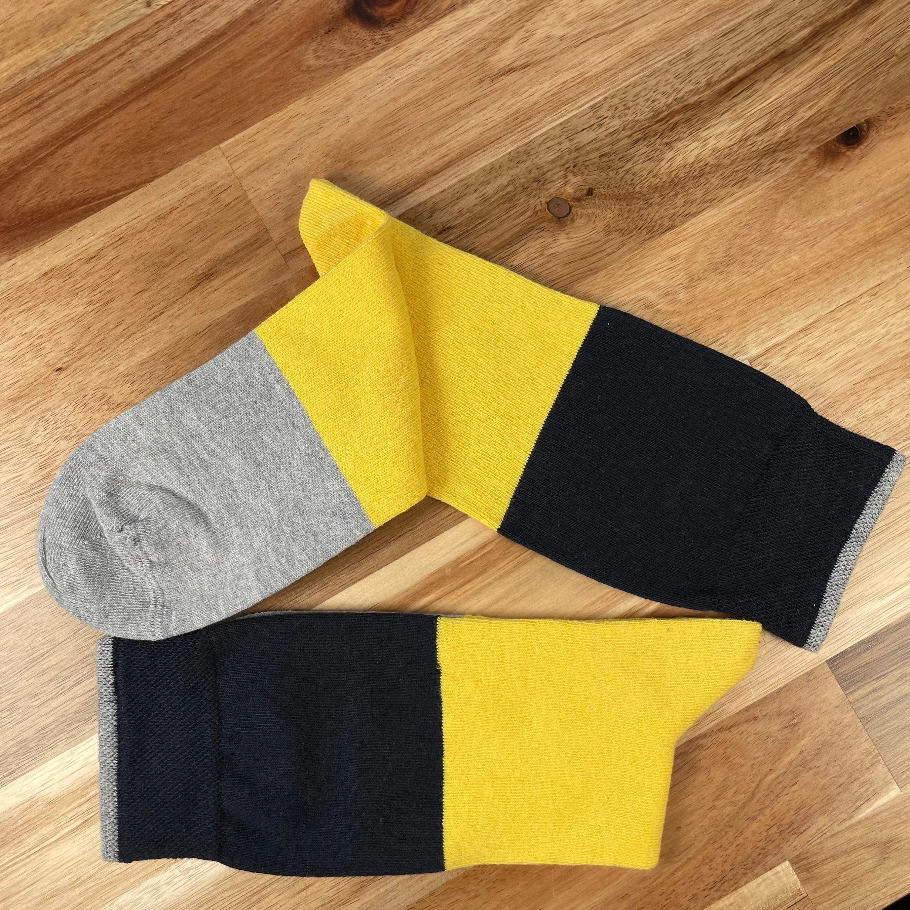 Yellow Socks for Men Funny Socks Custom Socks Gift , Colorful Socks for Men Great Gift for Men Cotton Groomsmen Socks Wedding Gift